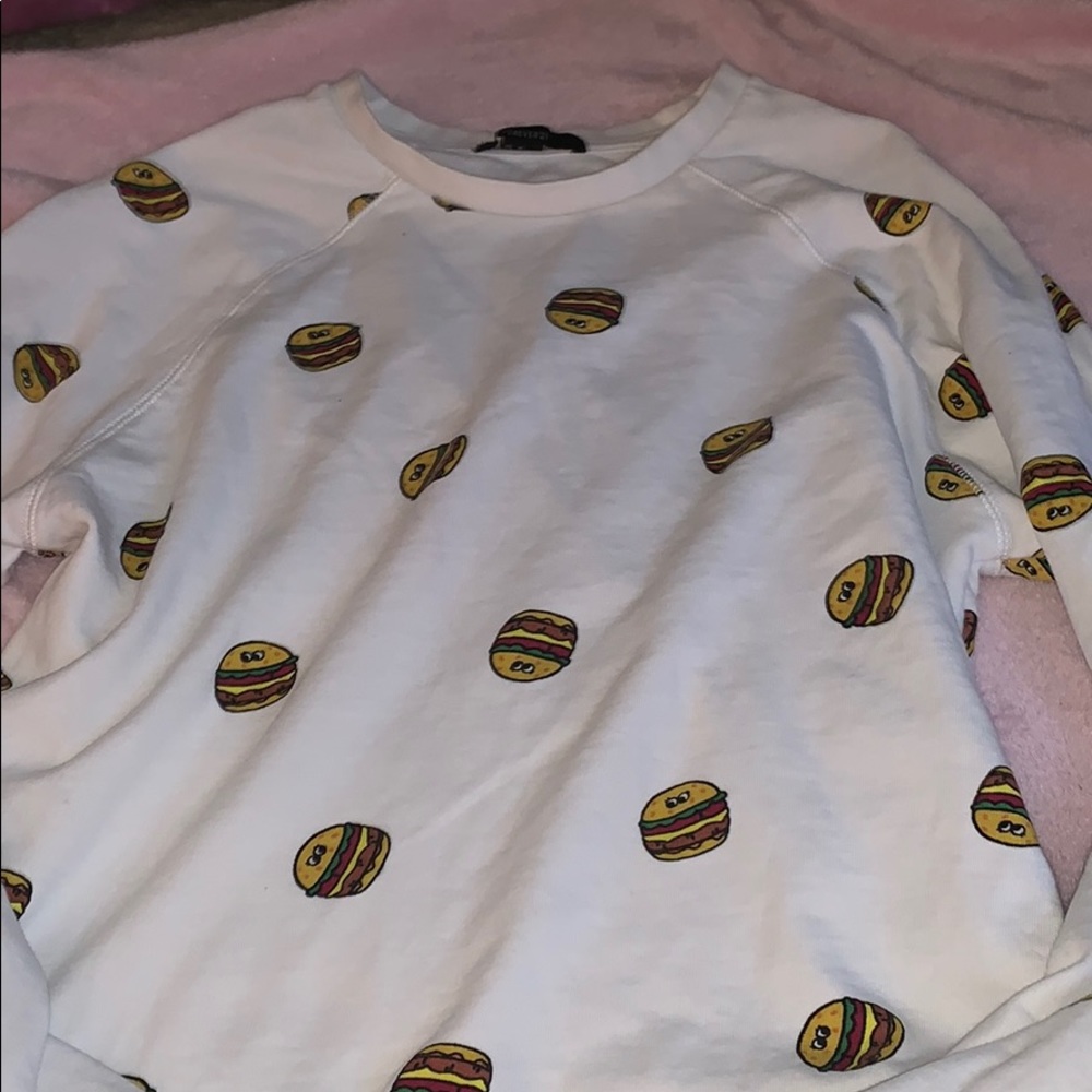 Hamburger crewneck